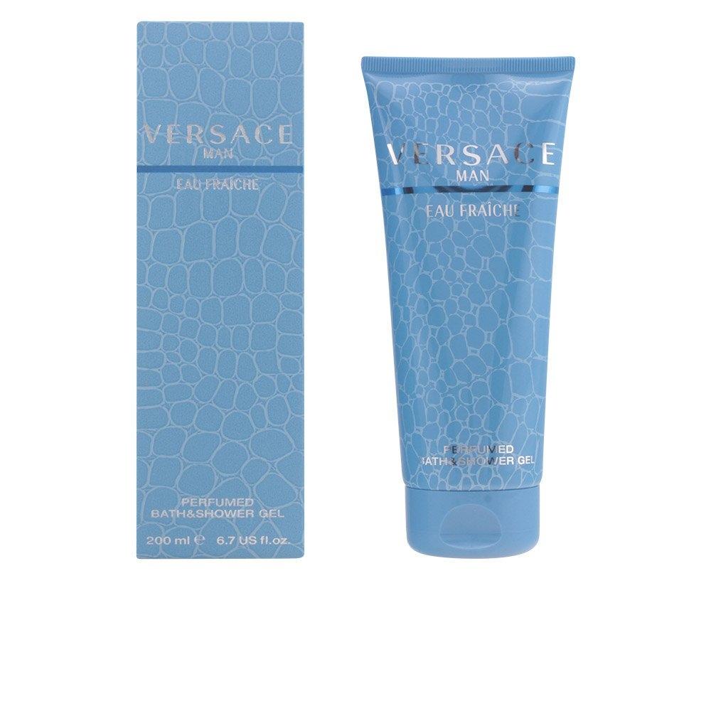 Eau Fraiche by Versace, 6.7 oz Bath & Shower Gel for Men