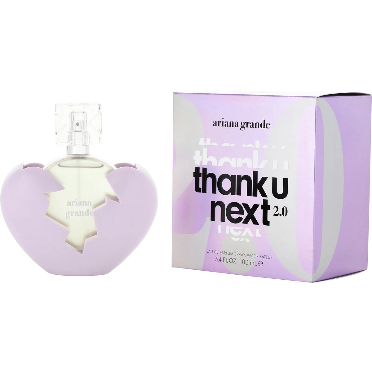 Thank U Next 2.0 by Ariana Grande, 3.4 oz Eau De Parfum Spray for Women