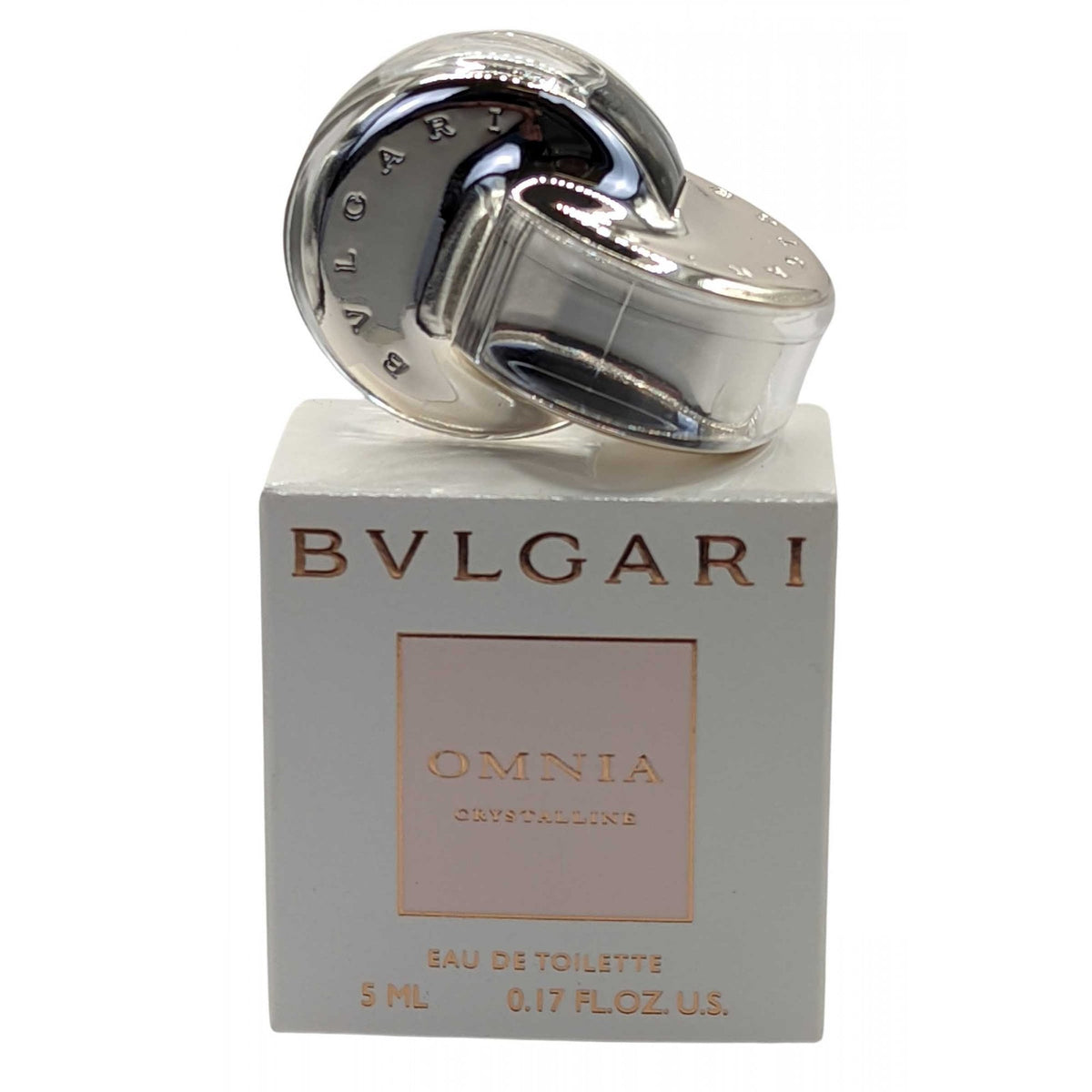 Omnia Crystalline by Bvlgari, 0.17 oz Eau De Parfum Mini for Women