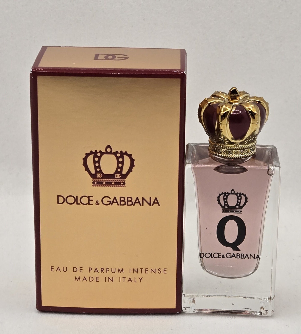 'q' by Dolce & Gabbana, 0.17 oz Eau De Parfum Mini Intense for Women