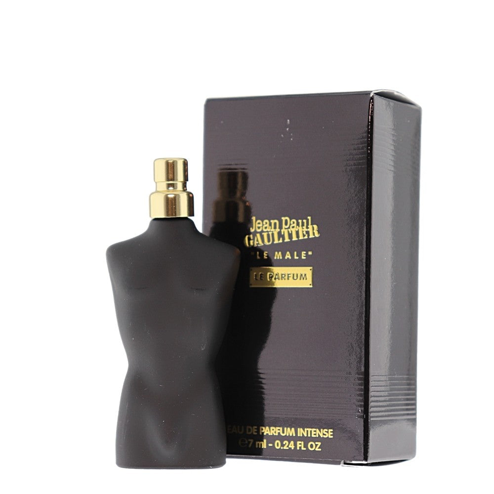 Le Male Le Parfum by Jean Paul Gaultier, 0.24 oz Eau De Parfum Intense Mini for Men