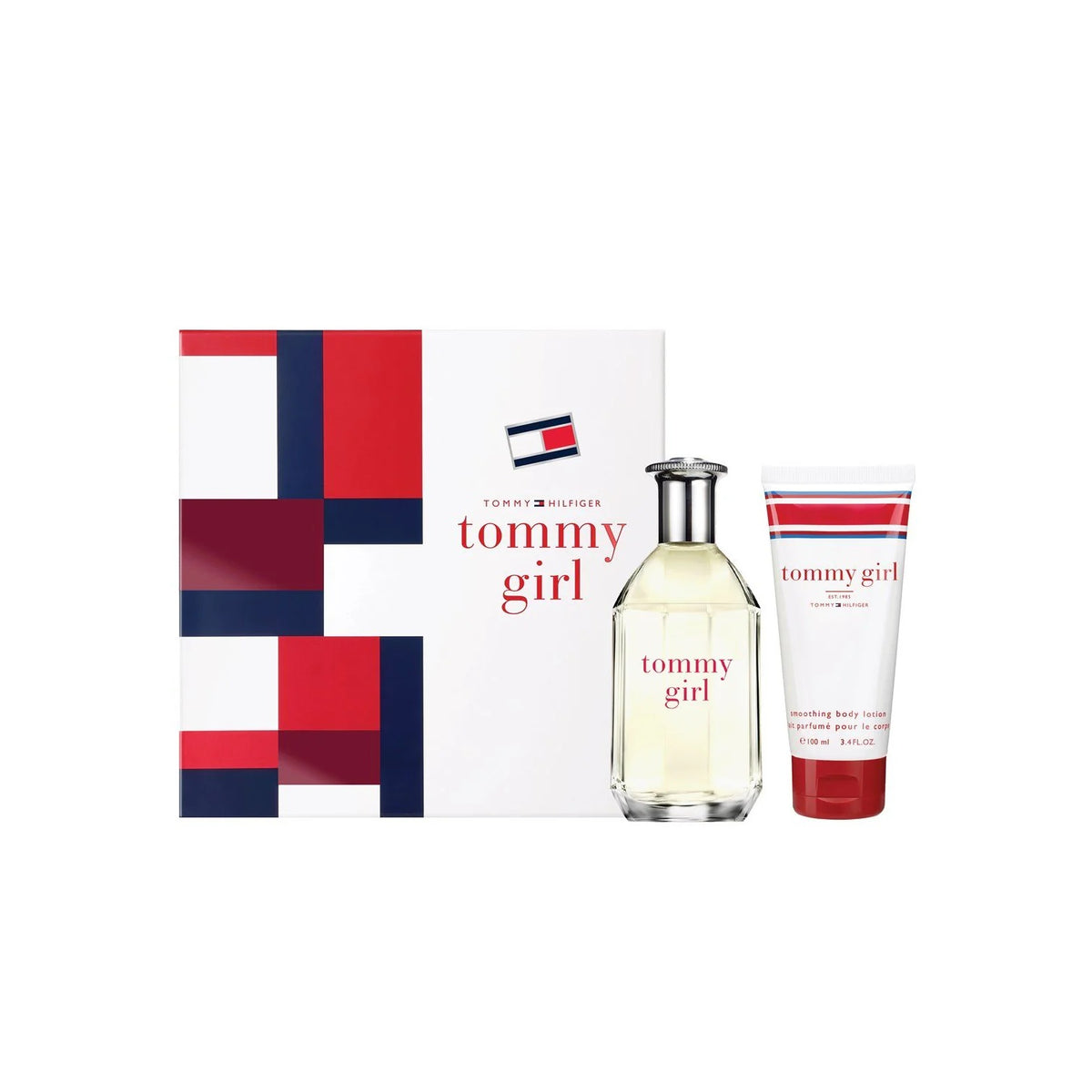 Tommy Girl by Tommy Hilfiger, 2 Piece Gift Set for Women with 3.4 oz Eau De Toilette Spray