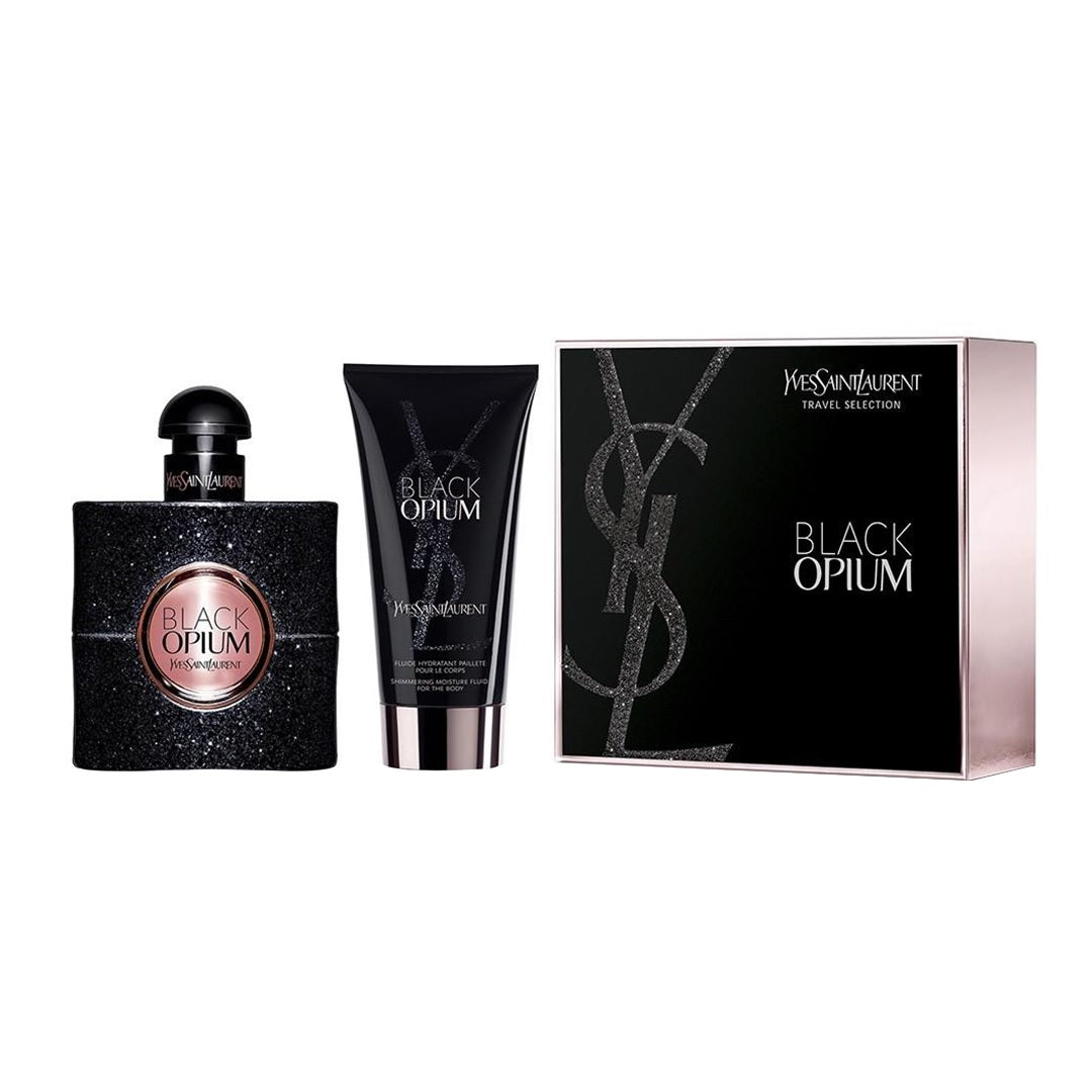 Ysl Black Opium by Yves Saint Laurent, 2 Piece Gift Set for Women
