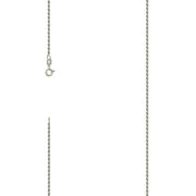 Cadena Soga Sólida 0.5mm (Plata) (Plata 925)
