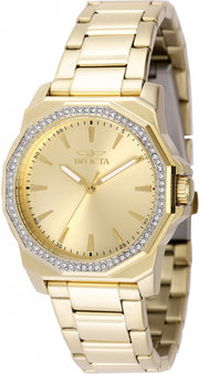 Invicta 34mm Dorado