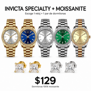 Invicta Specialty + Dormilonas Moissanite