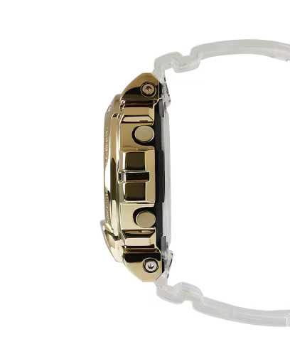 G-Shock *Limited Edition* Dorado / Clear (Compra 2 Relojes y Recibe 1 Perfume Lattafa Mini Gratis)