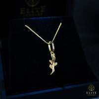 Pendant de Rosa + Cadena