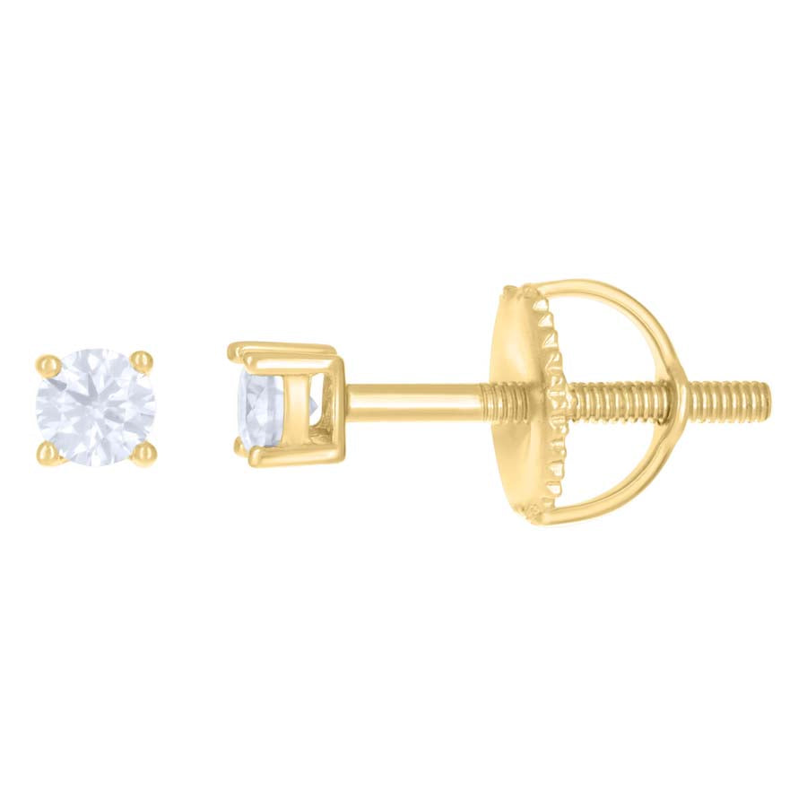 Pantallas 3mm 100% Moissanite Dorado — regalo a elegir con la compra del reloj