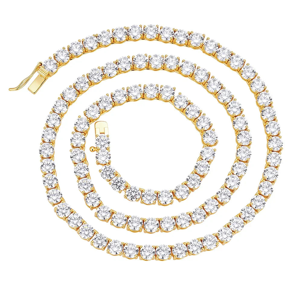 Oferta #104 – Set Tennis 5mm (Cadena + Pulsera)