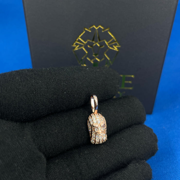 Pendant Ski Mask Rose Gold