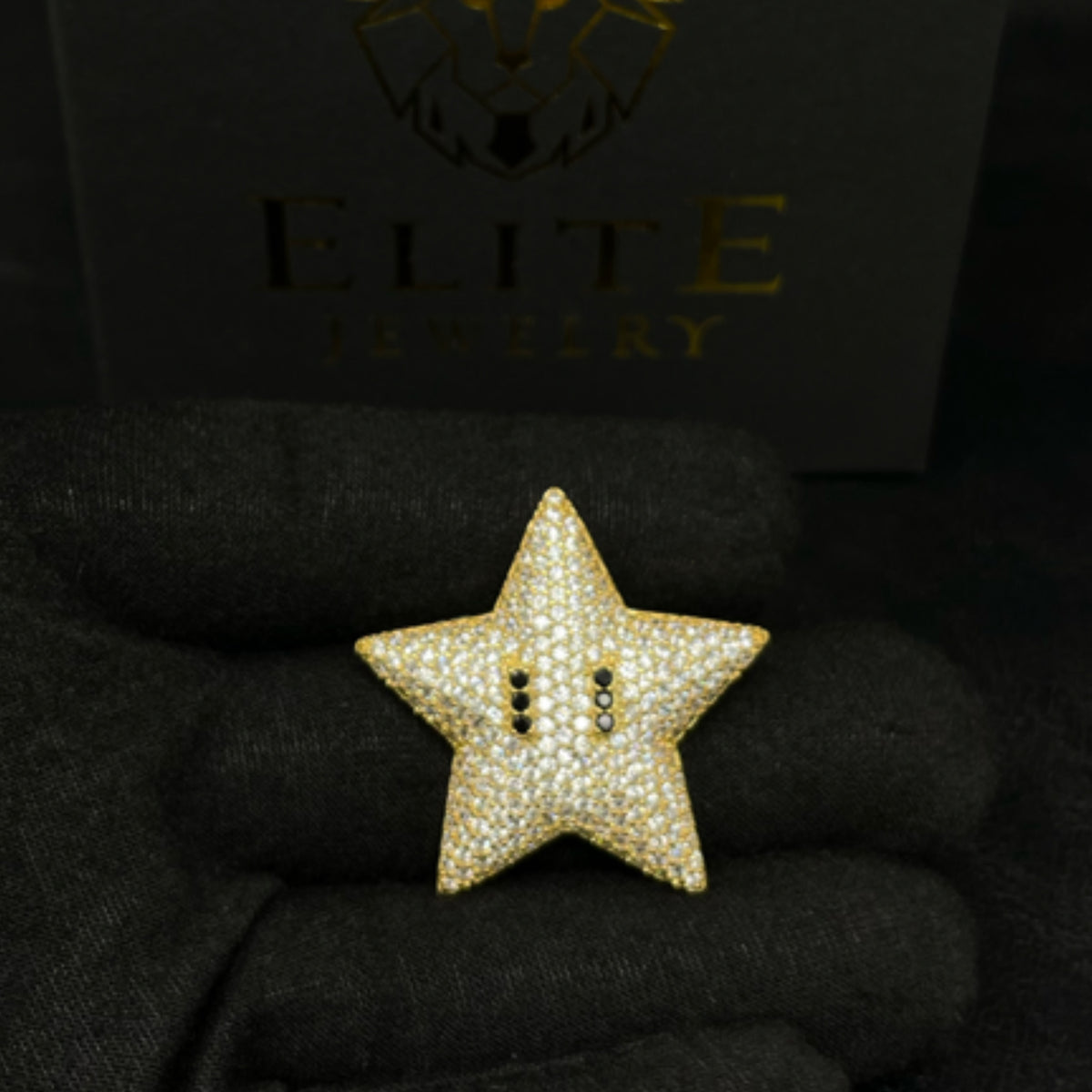 Pendant de Estrella Dorado