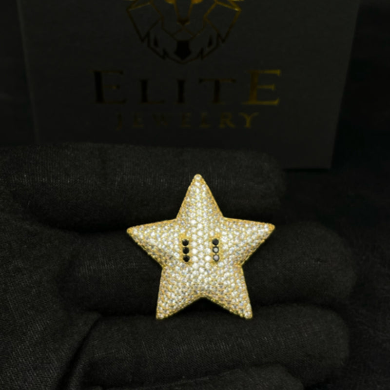 Pendant de Estrella Dorado