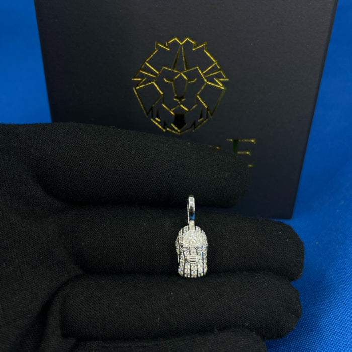 Pendant Ski Mask Plata