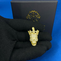 Pendant Calavera Dorado