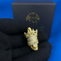 Pendant Calavera Dorado