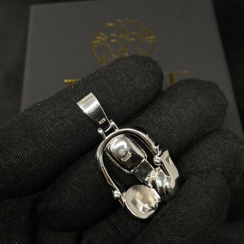 Pendant de Audífonos Plata