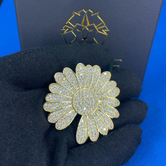 Pendant Flor Dorado