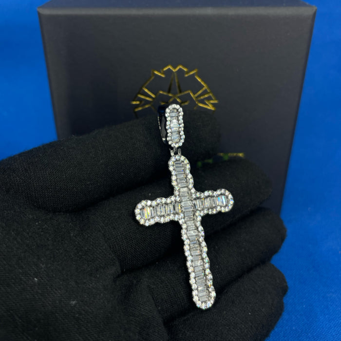 Pendant Cruz Redonda Negro