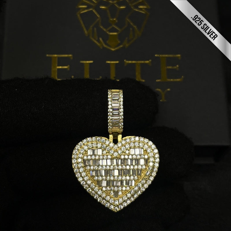 Pendant de Corazón Dorado Pequeño