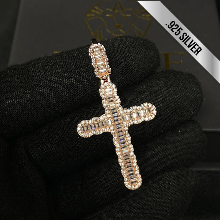 Pendant Cruz Redonda Rose Gold