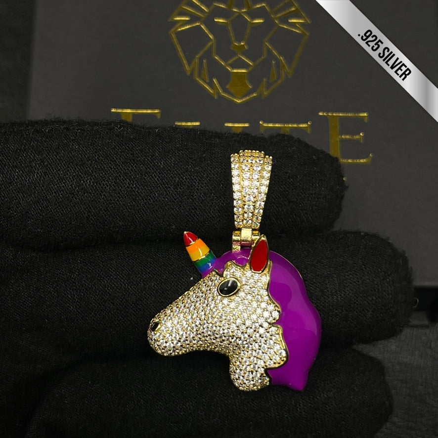 Pendant Unicornio Dorado - Elite Jewelry Store 