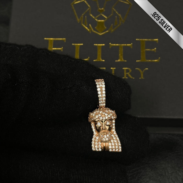 Pendant Jesucristo Rose Gold (Pequeño)