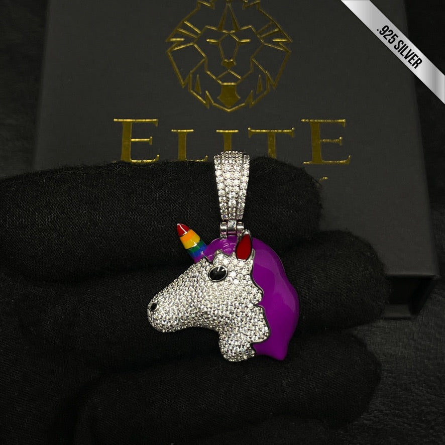 Pendant Unicornio Plata - Elite Jewelry Store 