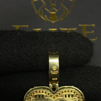 Pendant de Corazón Dorado Pequeño
