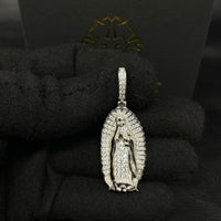 Pendant de Rosa de Guadalupe Plata