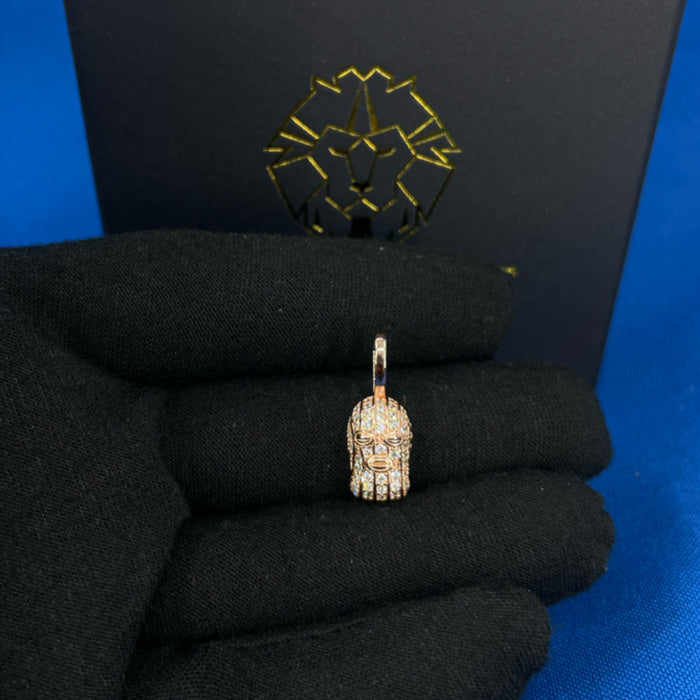 Pendant Ski Mask Rose Gold