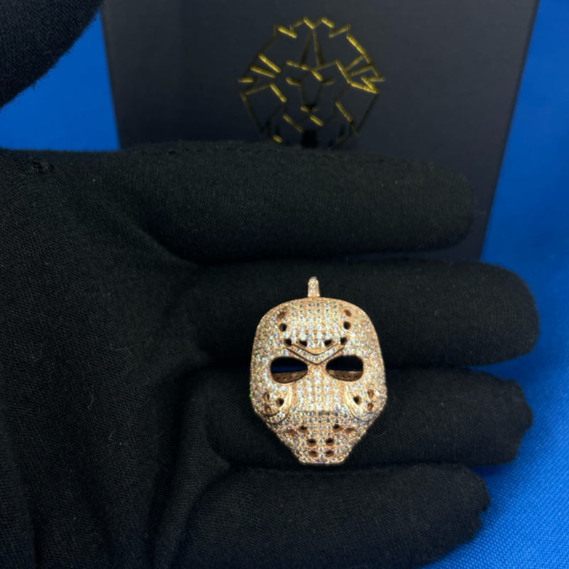 Pendant Máscara Hockey Rose Gold