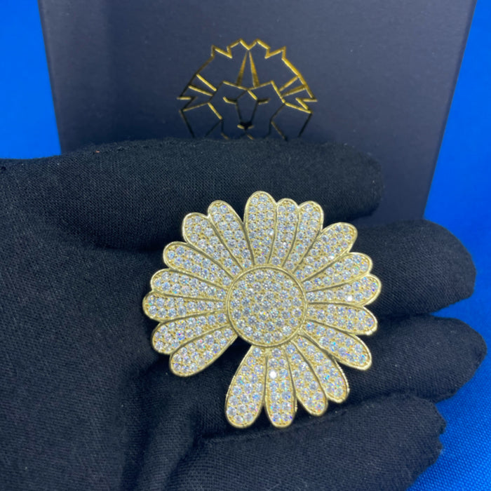 Pendant Flor Dorado