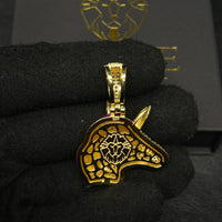 Pendant Unicornio Dorado