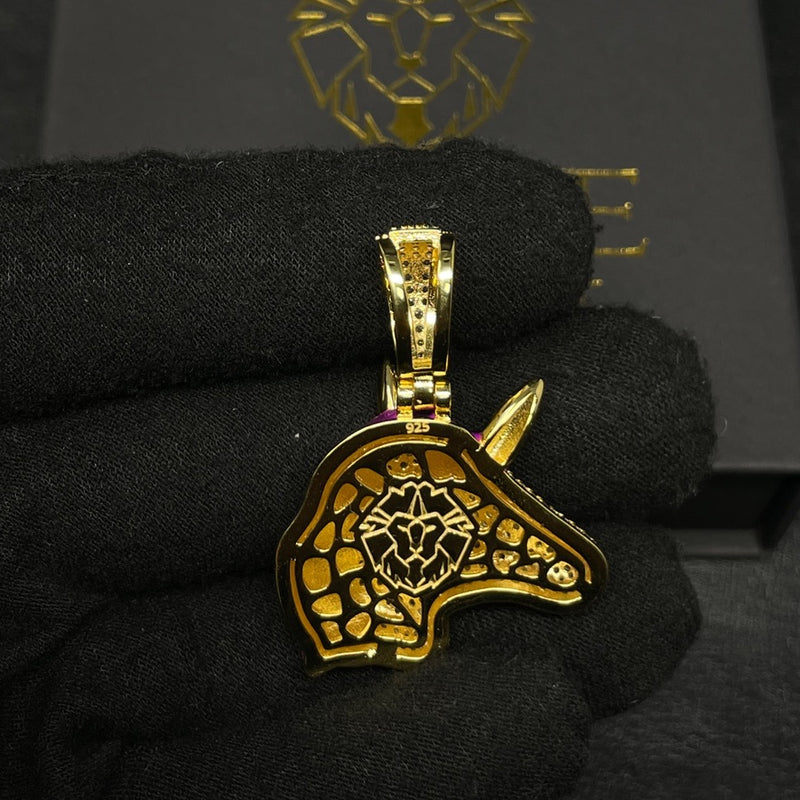 Pendant Unicornio Dorado