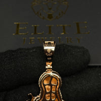 Pendant de María Oro Rosado
