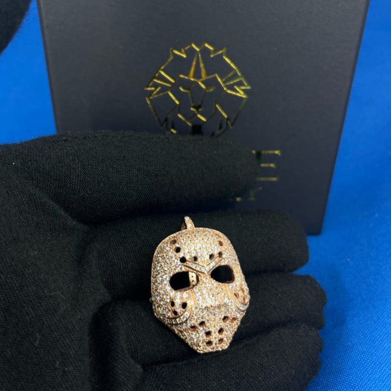 Pendant Máscara Hockey Rose Gold