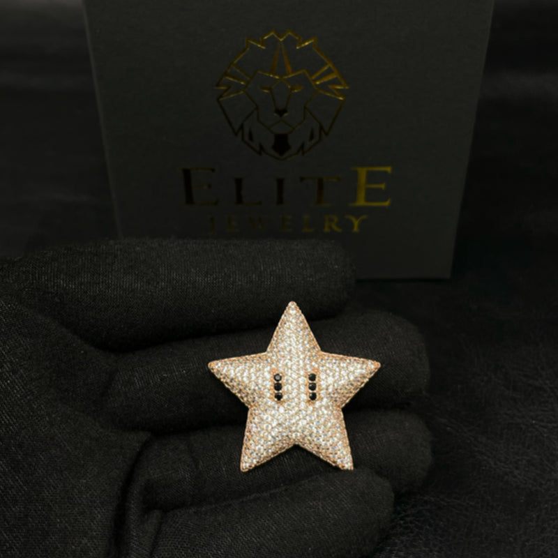 Pendant de Estrella Oro Rosado