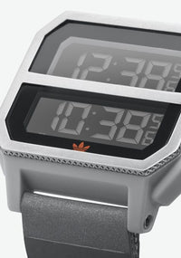Adidas Archive_R2 Gris & Anaranjado (Unisex) 36mm