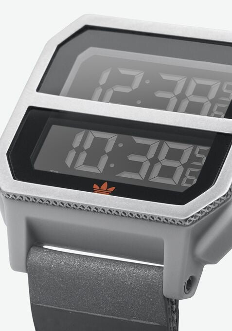 Adidas Archive_R2 Gris & Anaranjado (Unisex) 36mm