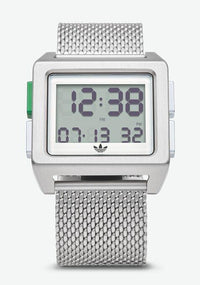 Adidas Archive_M1 Plata & Verde (Unisex) 40mm