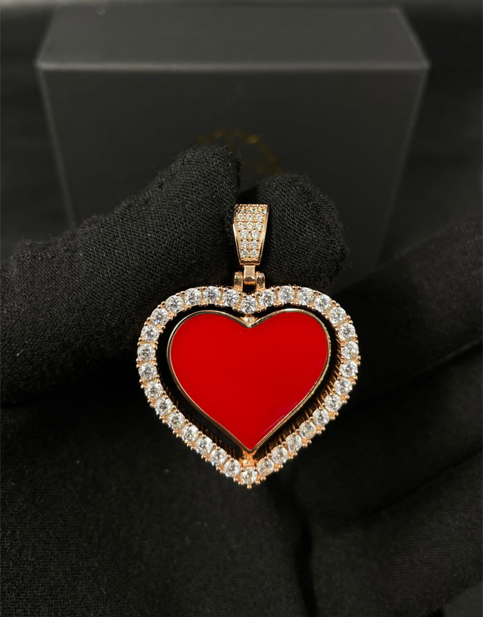 Pendant One Love Oro Rosado