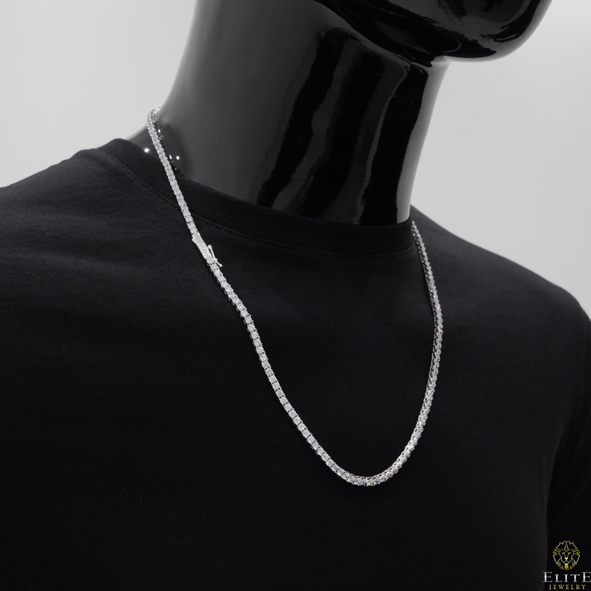 Tennis Chains 3mm (Tamaño Perfecto Para Usar Con Pendants)