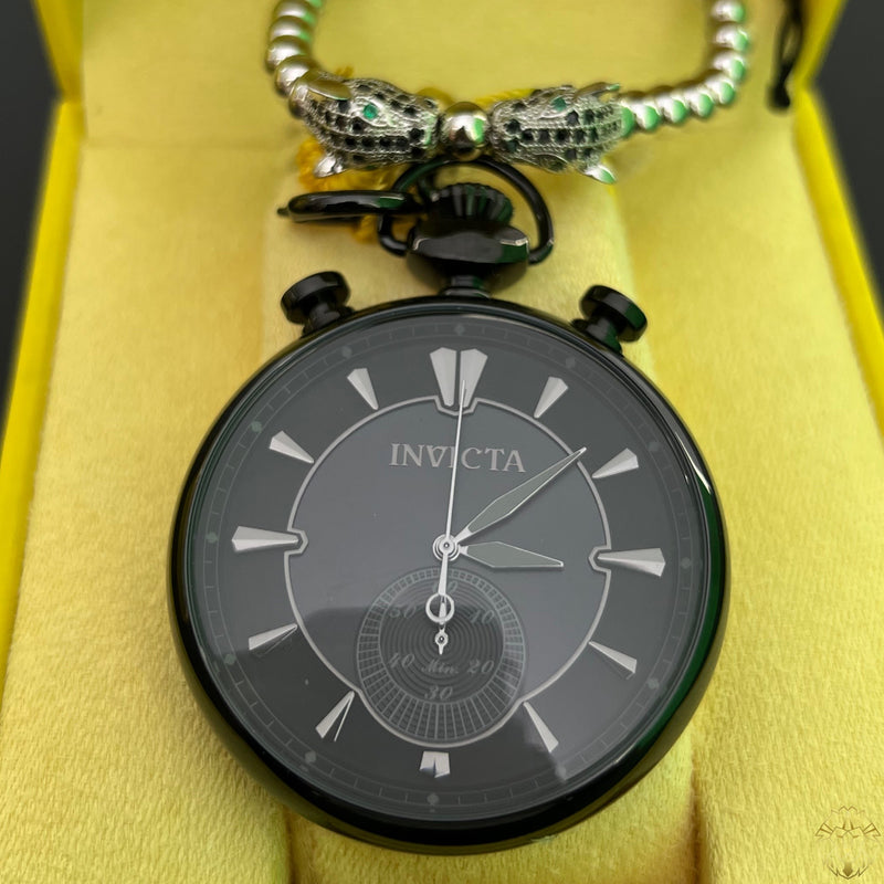 Invicta Vintage Negro 50mm (Unisex)