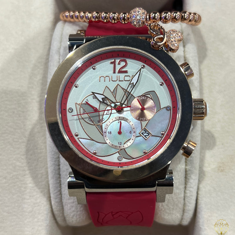 Mulco Lotus Rojo 44mm (Damas)