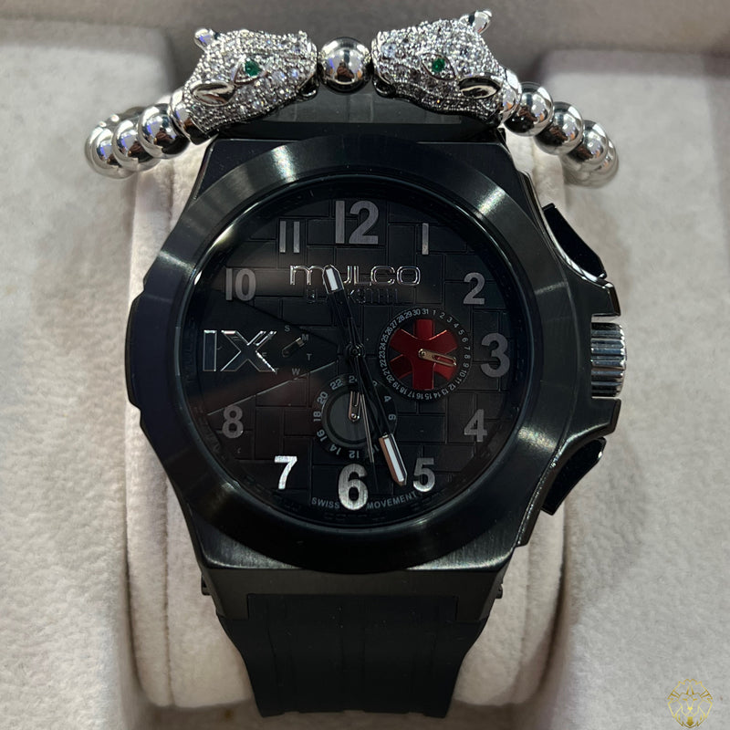 Mulco BlackSteel Negro 45mm (Caballeros) - Elite Jewelry Store 