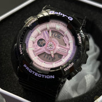 Casio Baby-G Negro & Lilac (Damas)