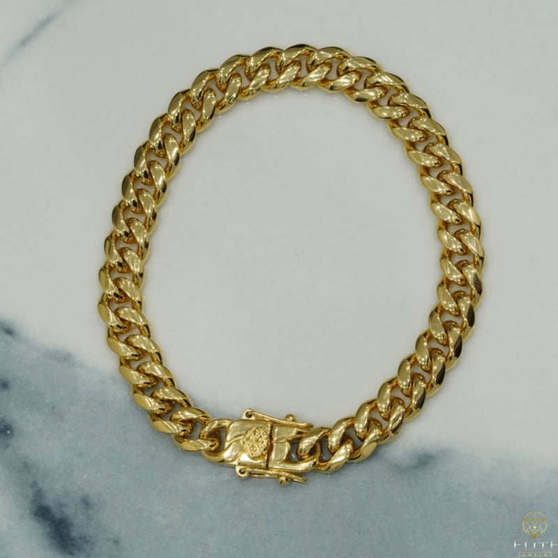 Pulsera Cubana 8mm