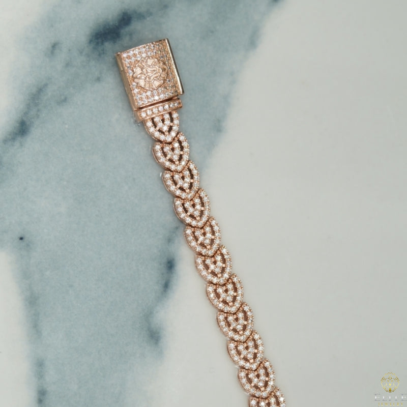 Pulsera Fancy Diamond Prong 9MM