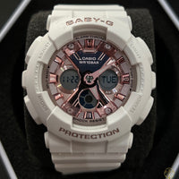 Casio Baby-G Blanco y Rosita (Damas)
